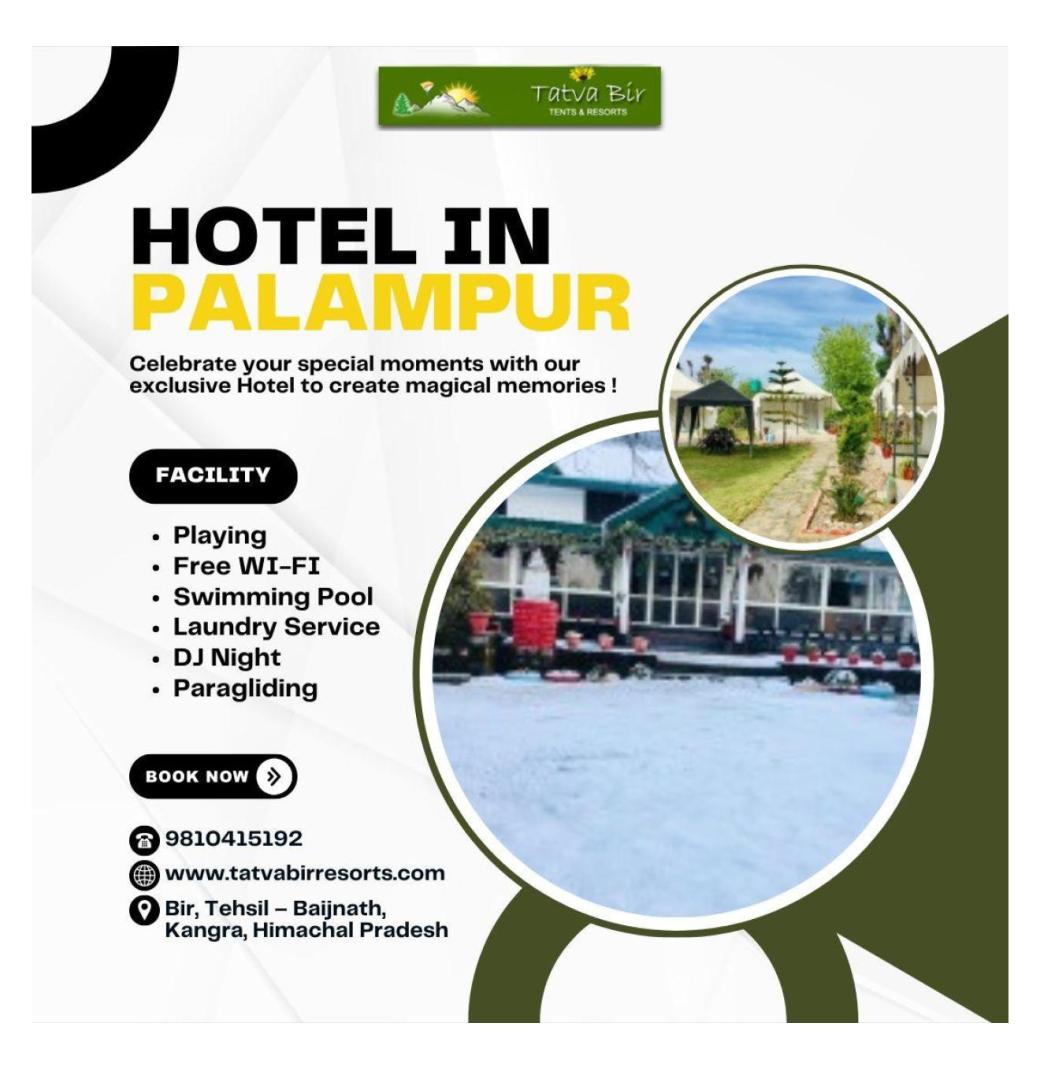 Comfortable Hotel In Palampur with Scenic Mountain Views