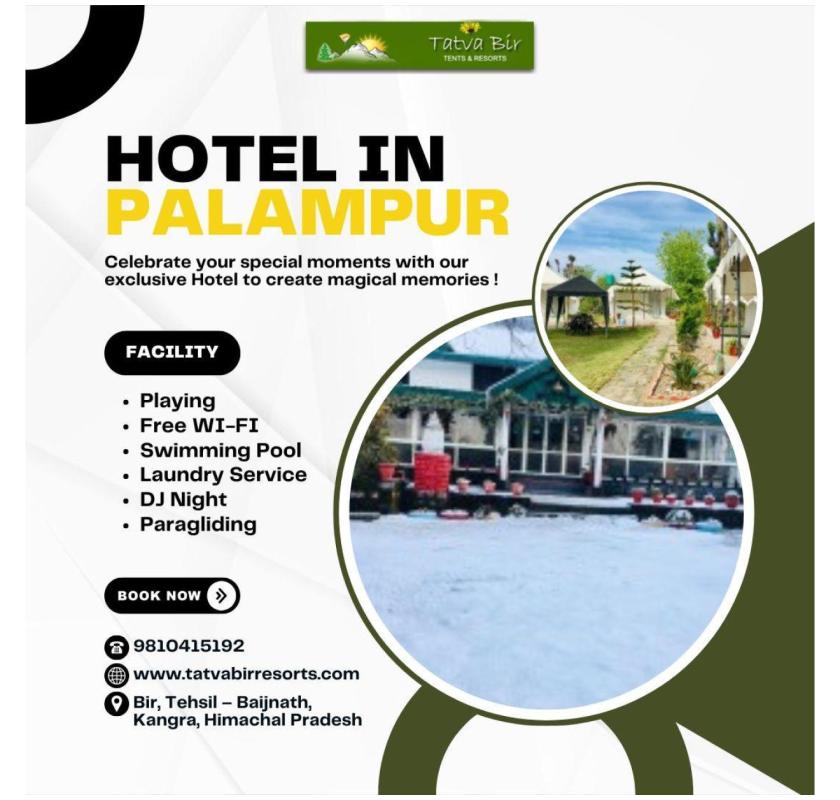 Comfortable Hotel In Palampur with Scenic Mountain Views