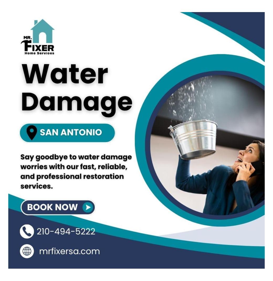 Water Damage in San Antonio, TX