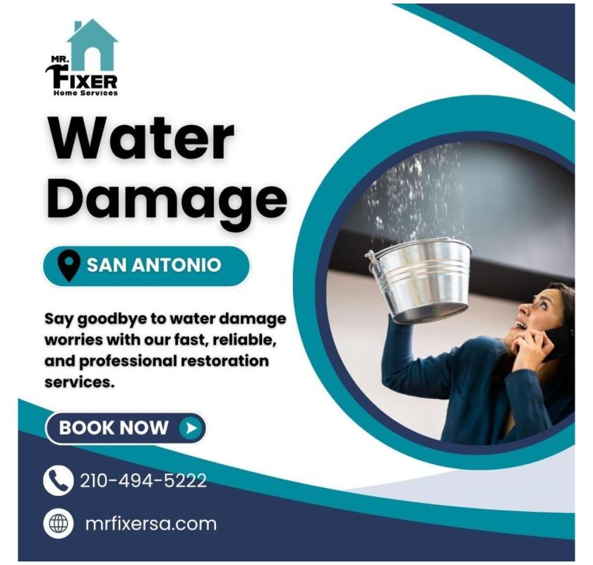 Water Damage in San Antonio, TX
