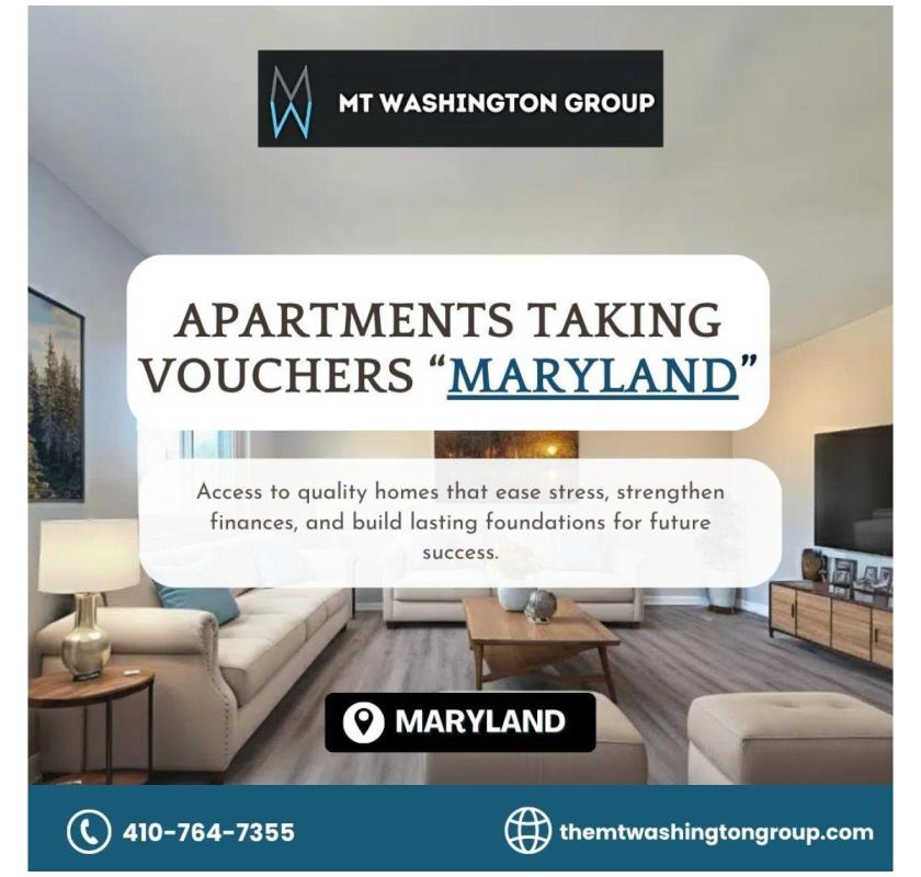 Apartments Taking vouchers Maryland