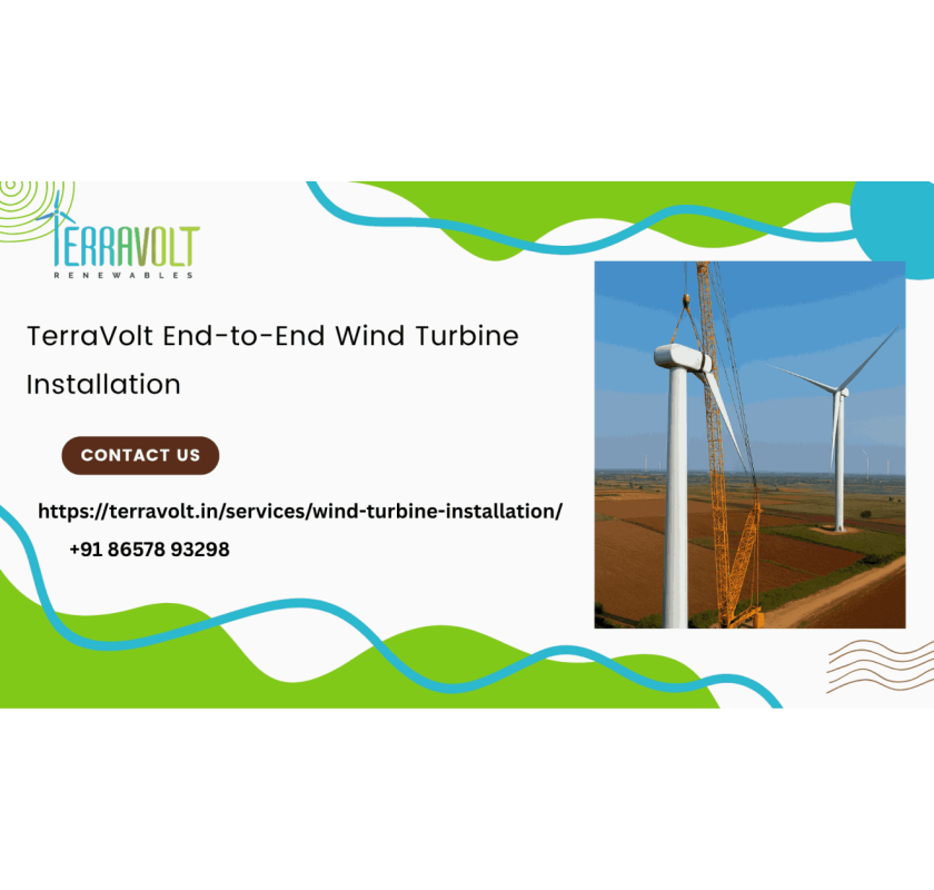 TerraVolt End-to-End Wind Turbine Installation