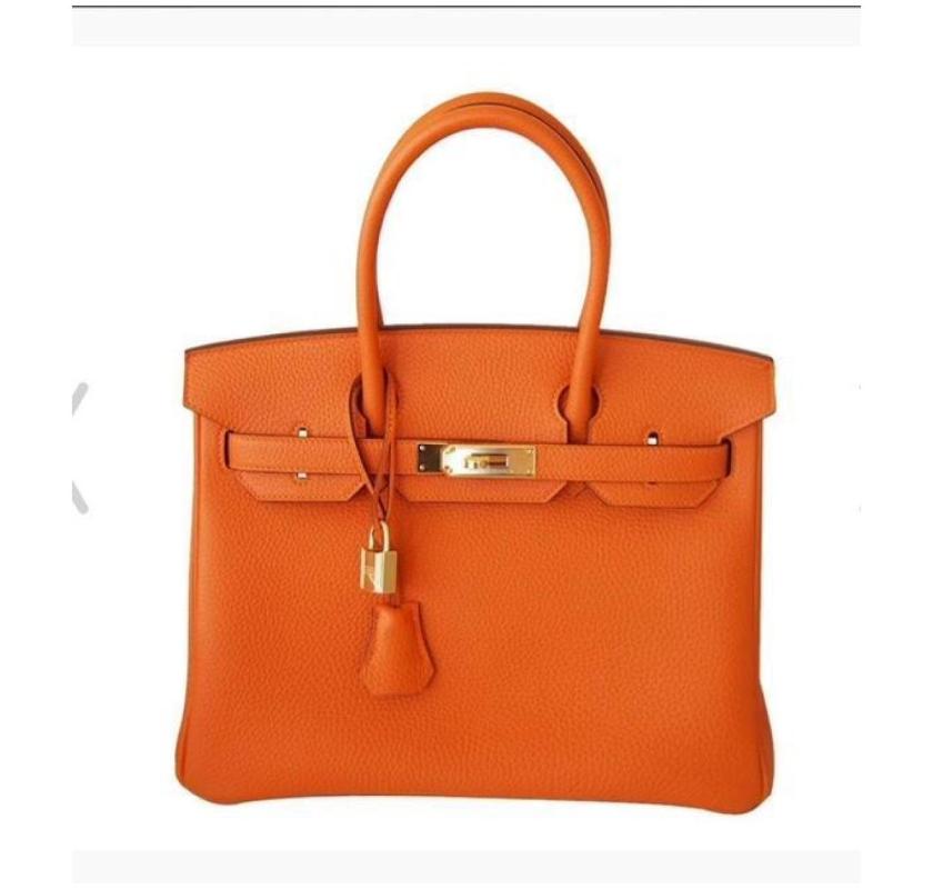 HERMES Birkin 30cm Orange