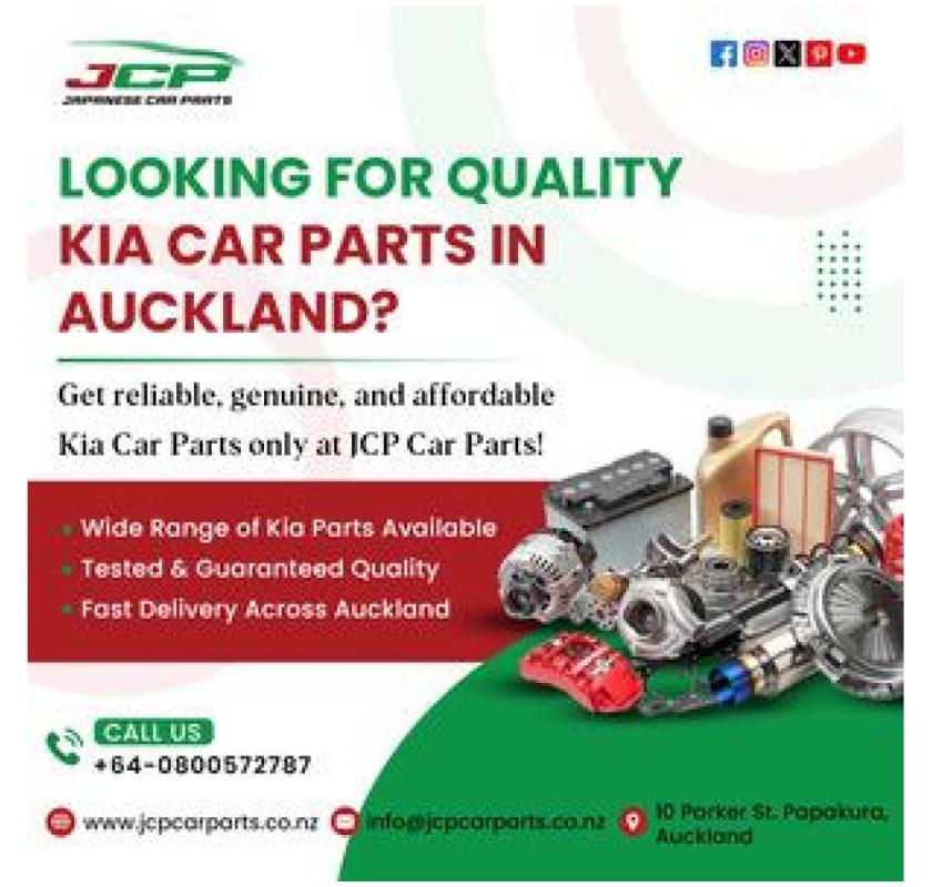 Get Affordable Kia Car Parts Auckland with Fast Delivery
