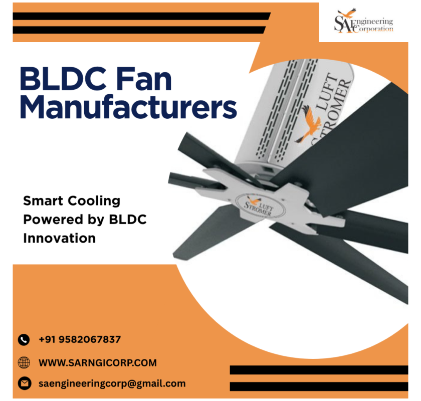 Leading BLDC Fan Manufacturers for Smart, Power-Saving Performance