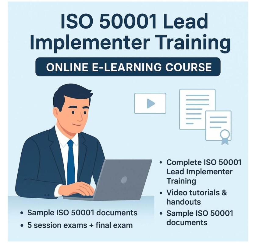 Enrol in ISO 50001 Lead Implementer Training Course