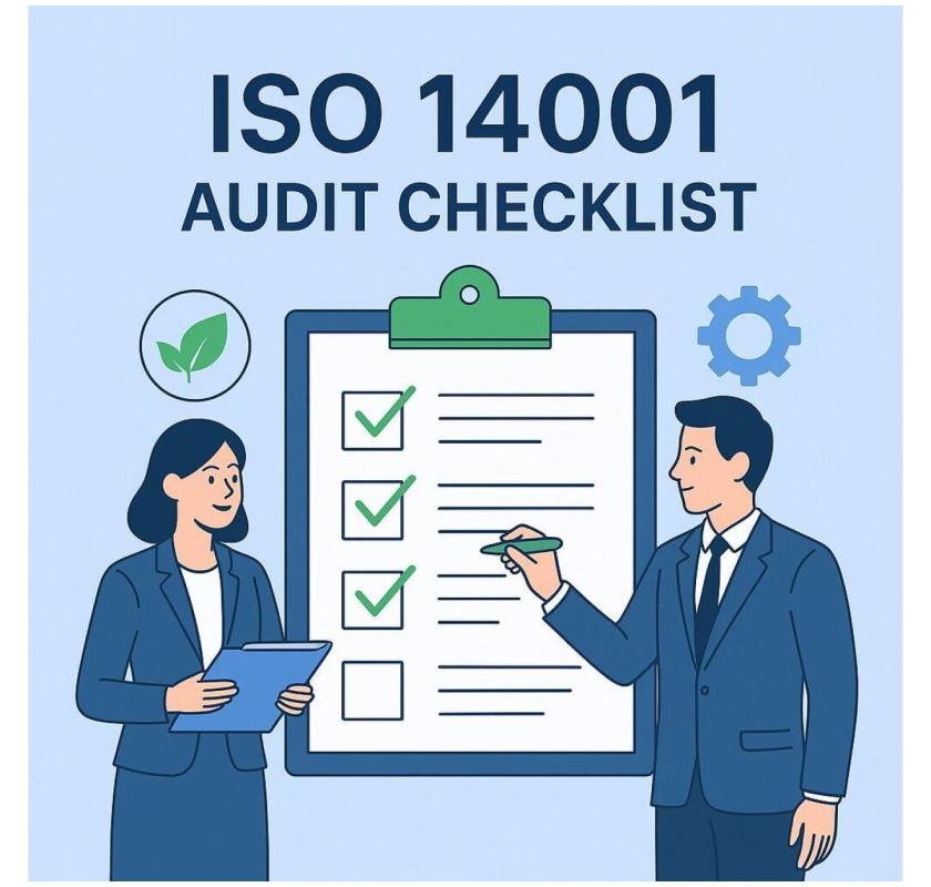 Customizable ISO 14001 Audit Checklist