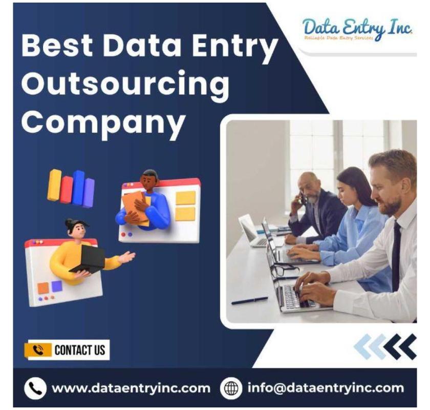Best Outsourcing Data Entry Services in India
