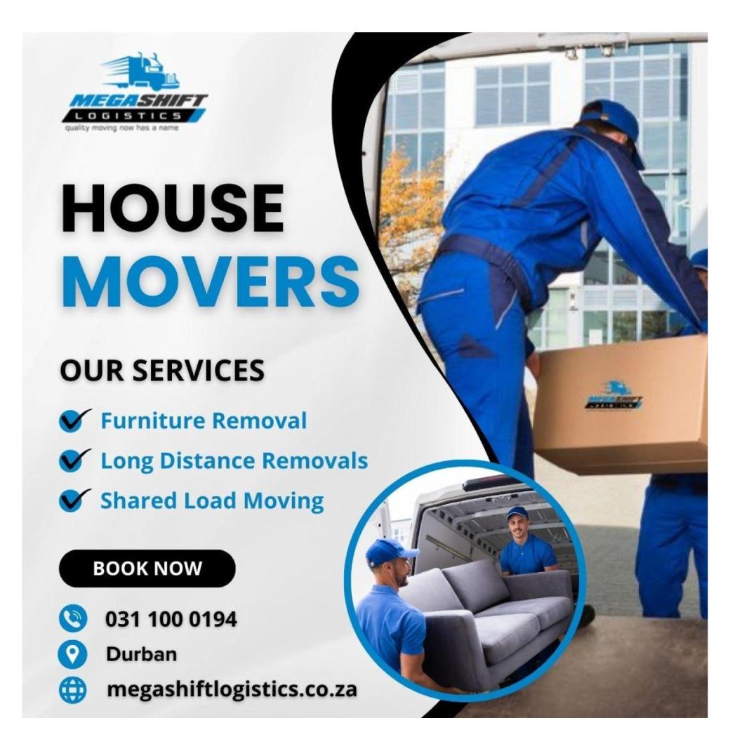 House Movers in Durban
