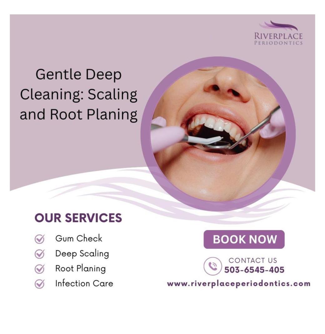Deep Cleaning for Periodontitis – Experienced Dental Team