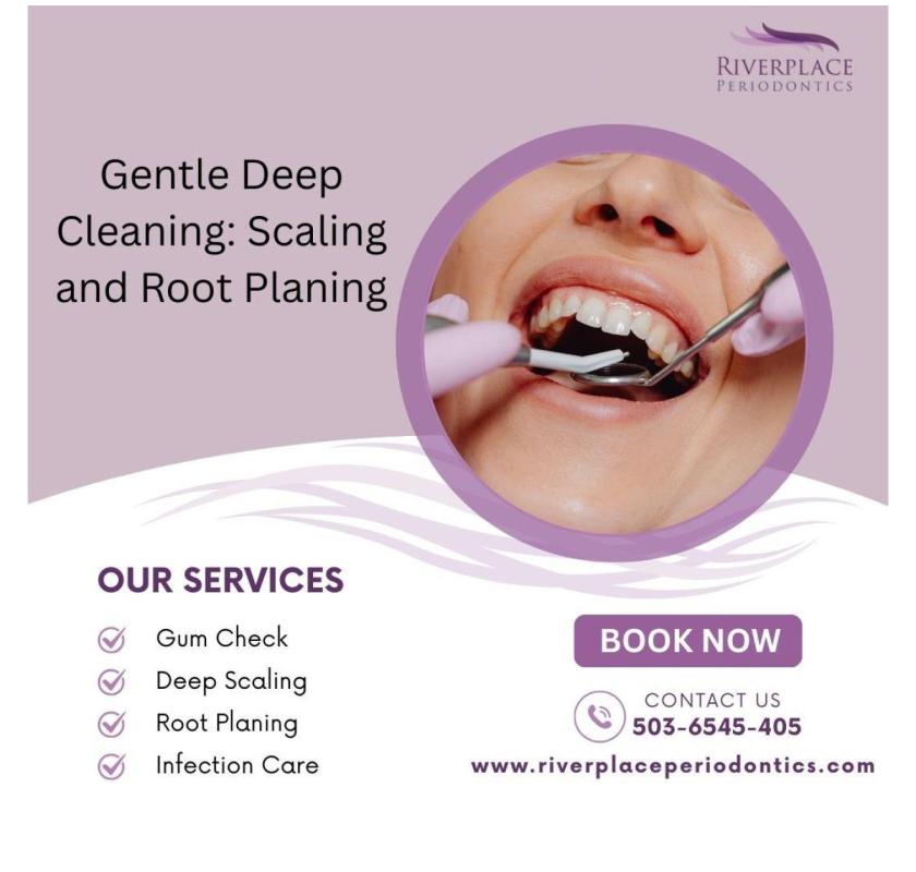 Deep Cleaning for Periodontitis – Experienced Dental Team
