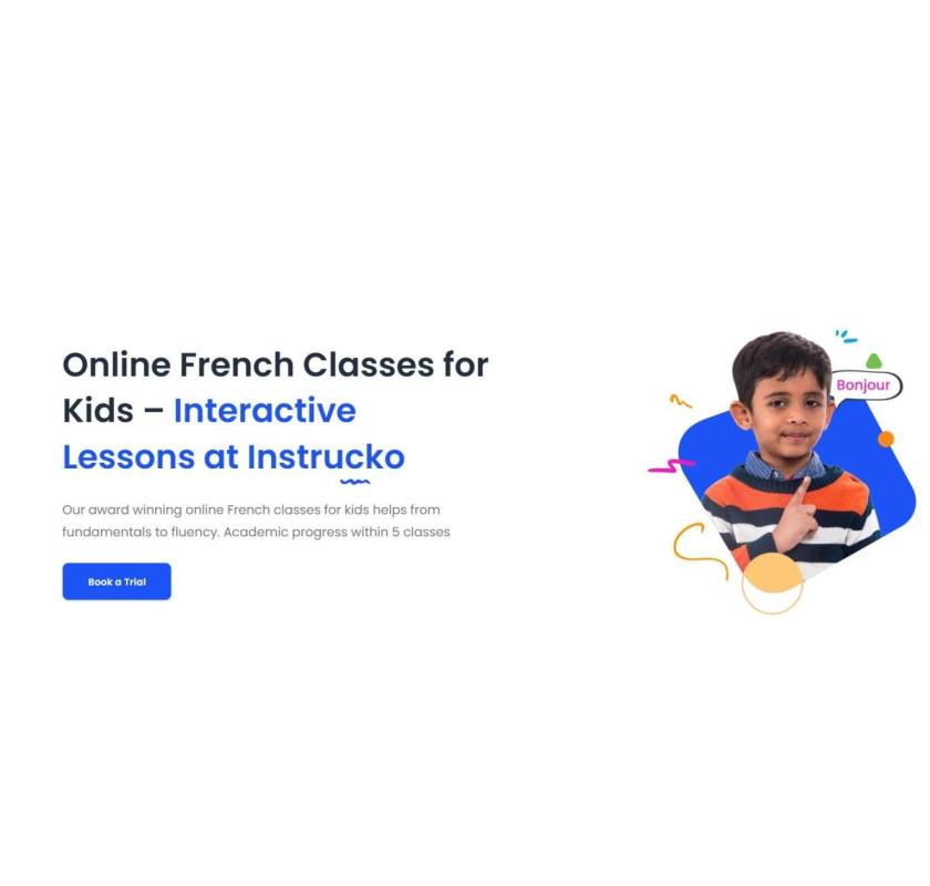 French Classes for Kids