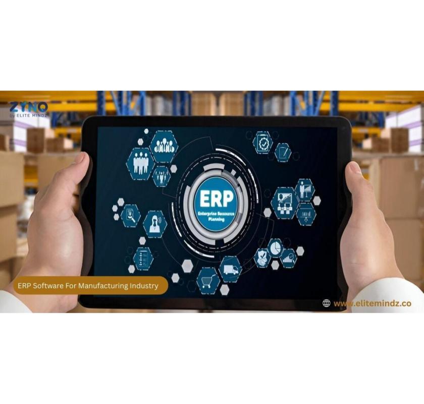 Advanced Manufacturing ERP Software at ZYNO | Best ERP Solution by EliteMindz