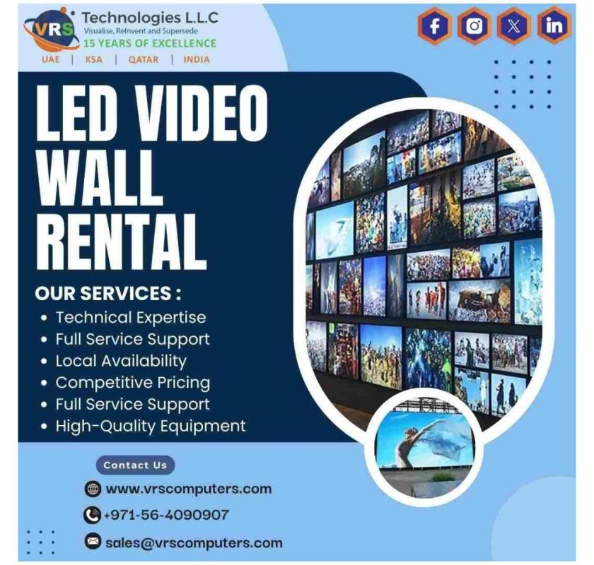 Is Led Video Wall Rental the Best Choice for Exhibitions?