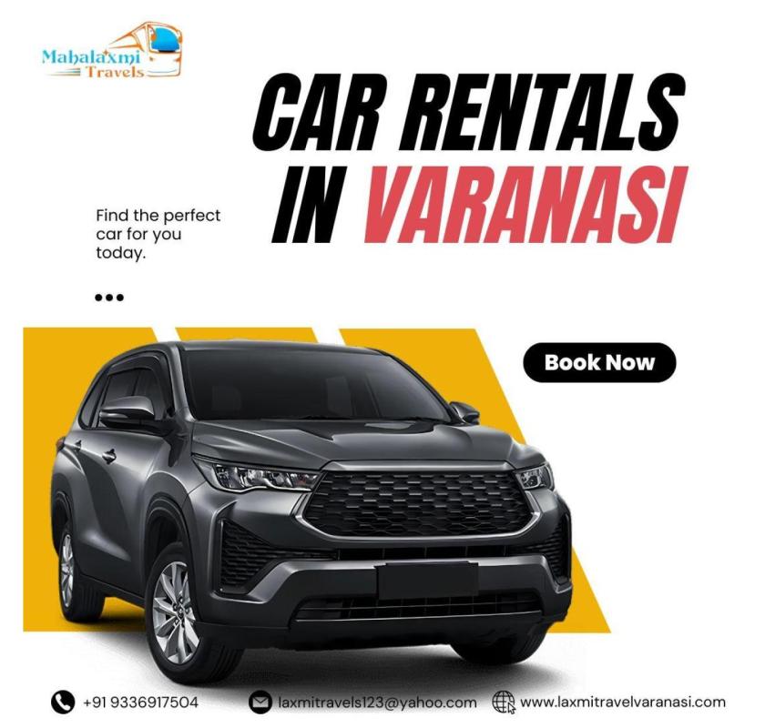 Car Rentals in Varanasi for comfortable local travel