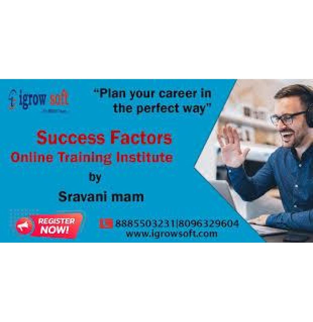 SAP Success Factors Online training institute Hyderabad | Igrowsoft