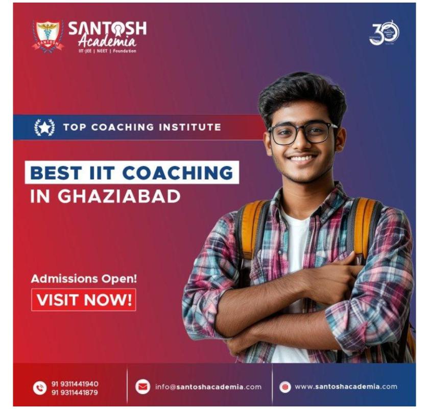 IIT JEE coaching academy in Ghaziabad for competitive exam success