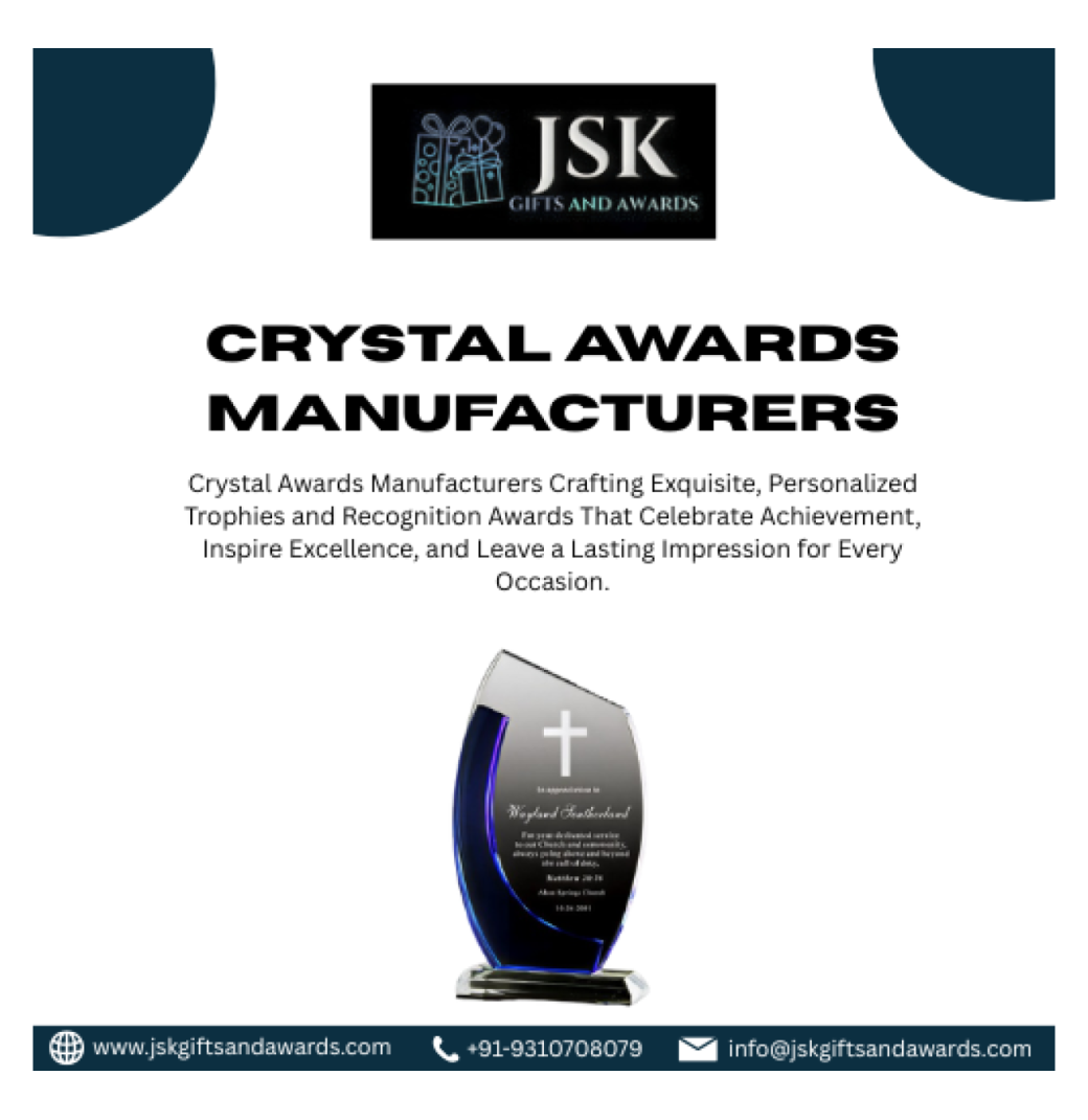 Crystal Awards Manufacturers
