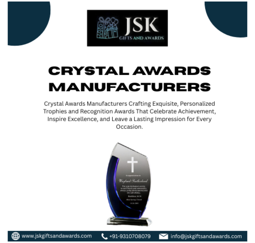 Crystal Awards Manufacturers