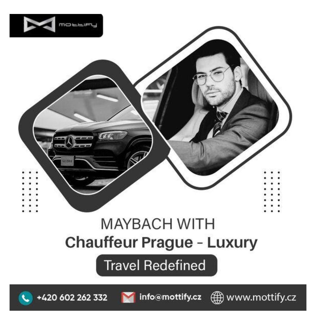 Maybach with Chauffeur Prague – Luxury Travel Redefined
