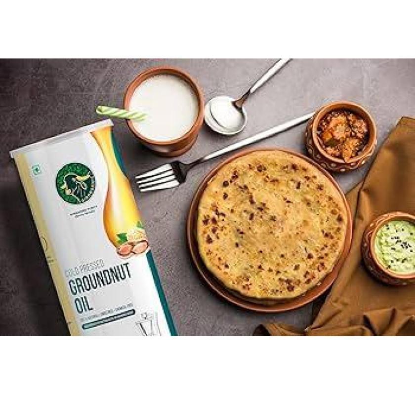 Cold Pressed Groundnut Oil – Pure, Chemical-Free, Heart-Healthy Choice