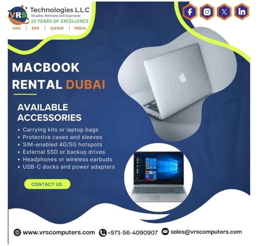 Why Choose Macbook Rental Dubai for Creative Teams?