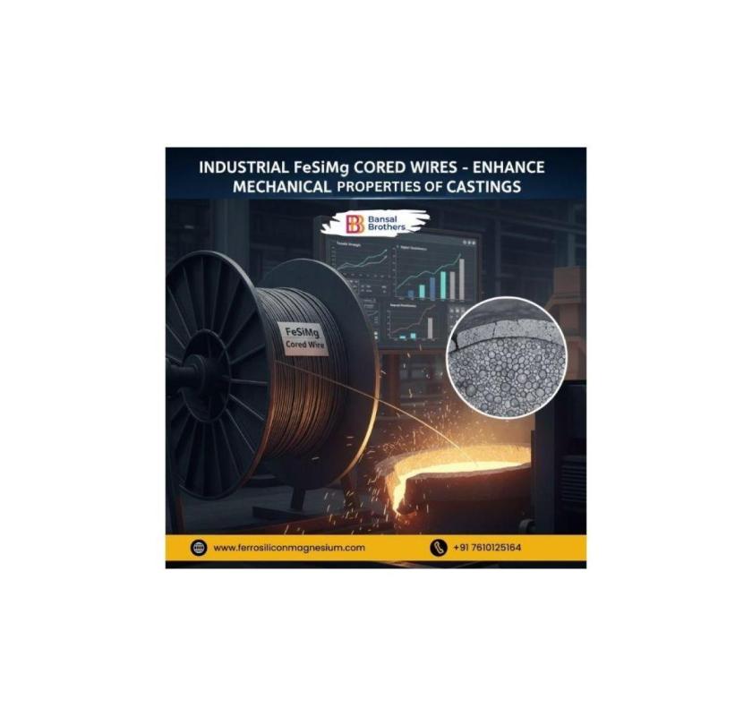 Industrial FeSiMg Cored Wires – Enhance Mechanical Properties of Castings