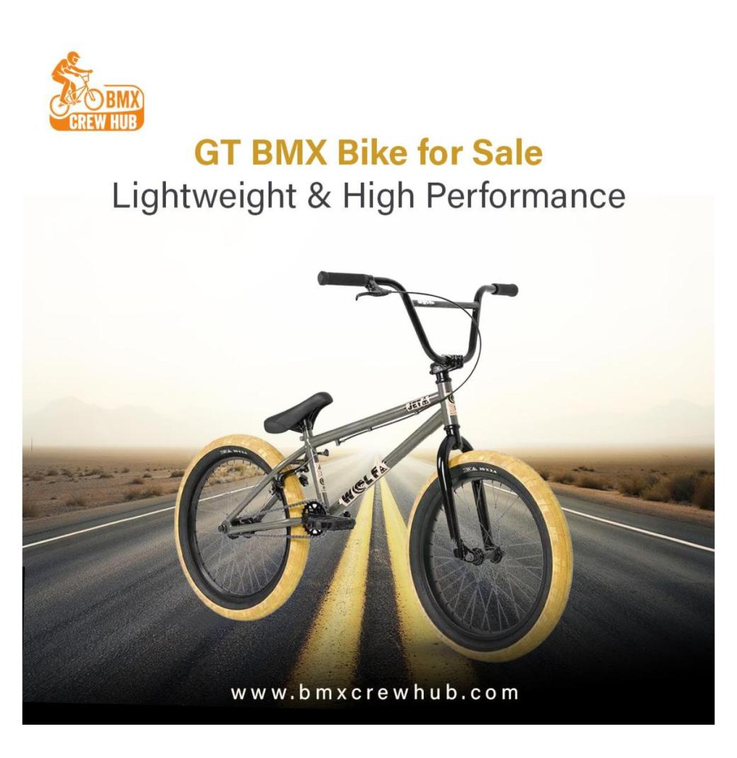 GT BMX Bike for Sale – Lightweight & High Performance