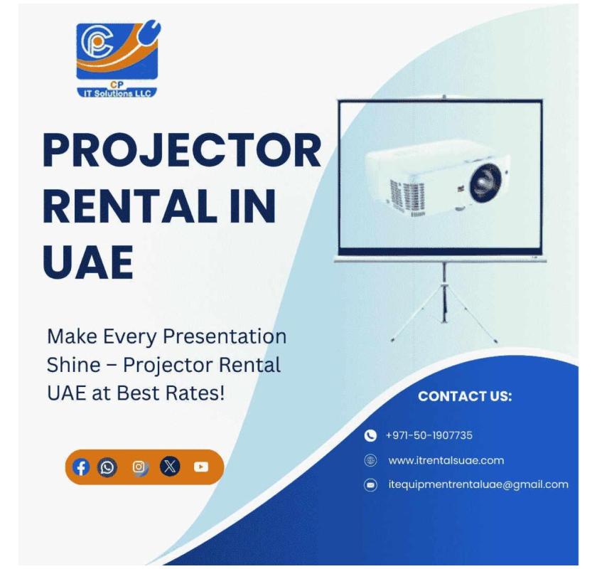 Why Pick Laser Projectors to Rent in Dubai?