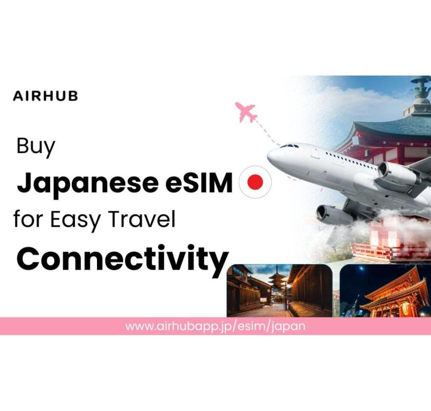 Buy Japan Best eSIM from Airhub  Japan with Easy QR Activation