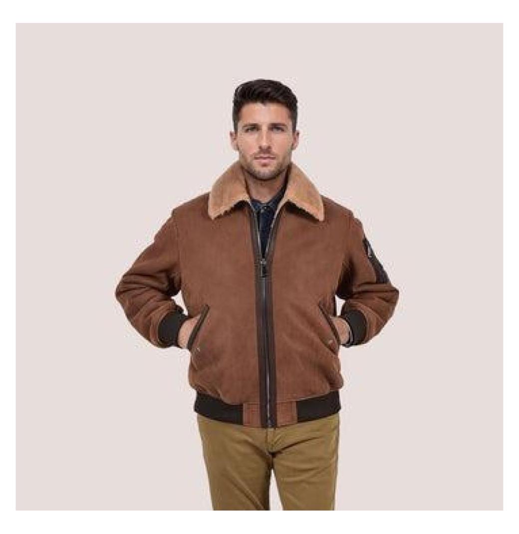 Premium mens shearling jacket – Timeless Winter Essential