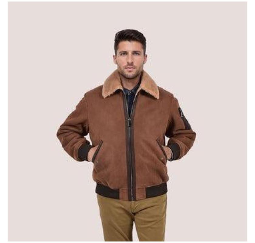 Premium mens shearling jacket – Timeless Winter Essential