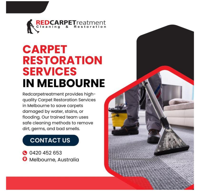 Best Carpet Restoration Services in Melbourne