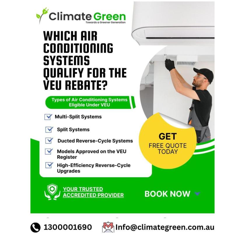 Upgrade to a VEU-Approved Air Conditioning System & Save Big!