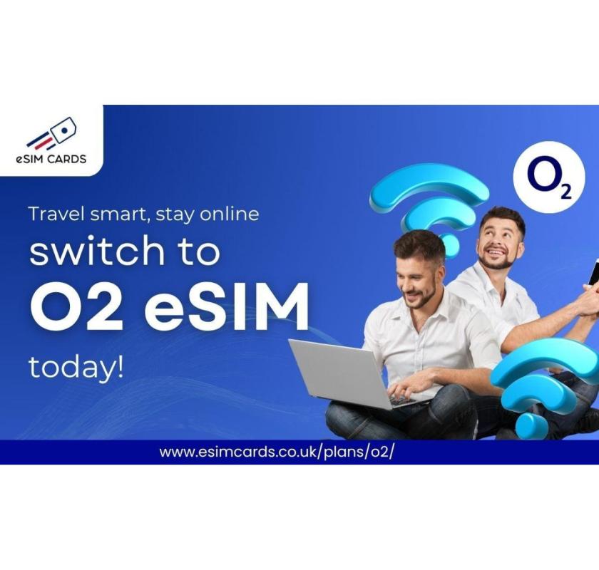 Get Connected in the UK with O2 eSIM Cards Today