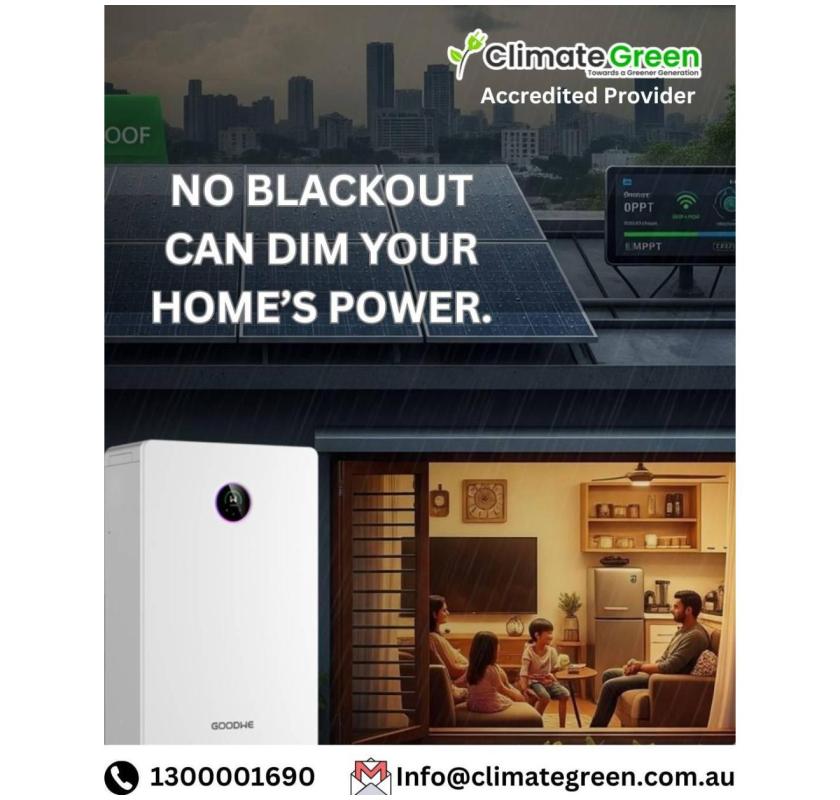 Protect Your Home From Blackouts With a Solar Battery System