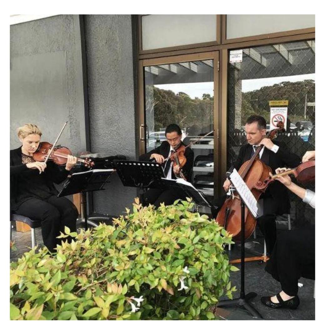 String Quartet Sydney Premium Wedding and Event Musicians
