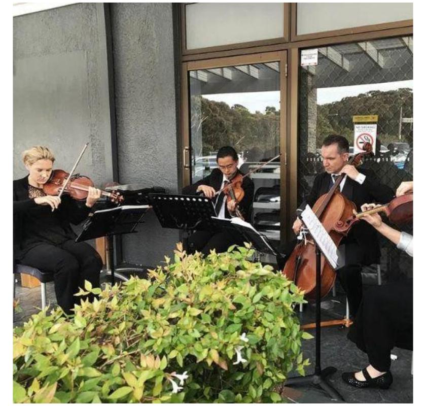 String Quartet Sydney Premium Wedding and Event Musicians