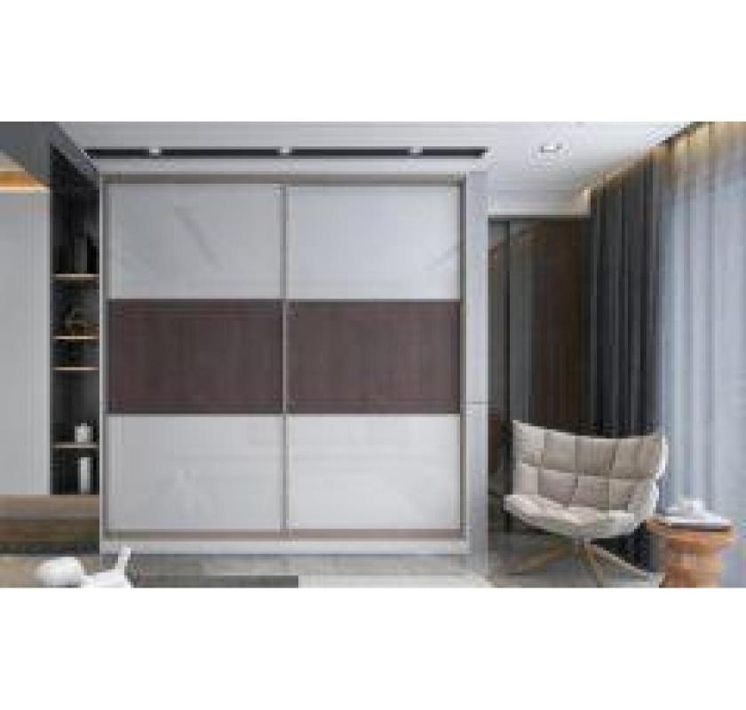 Modern Sliding Door Cupboard Smart Storage Solution for Bedrooms