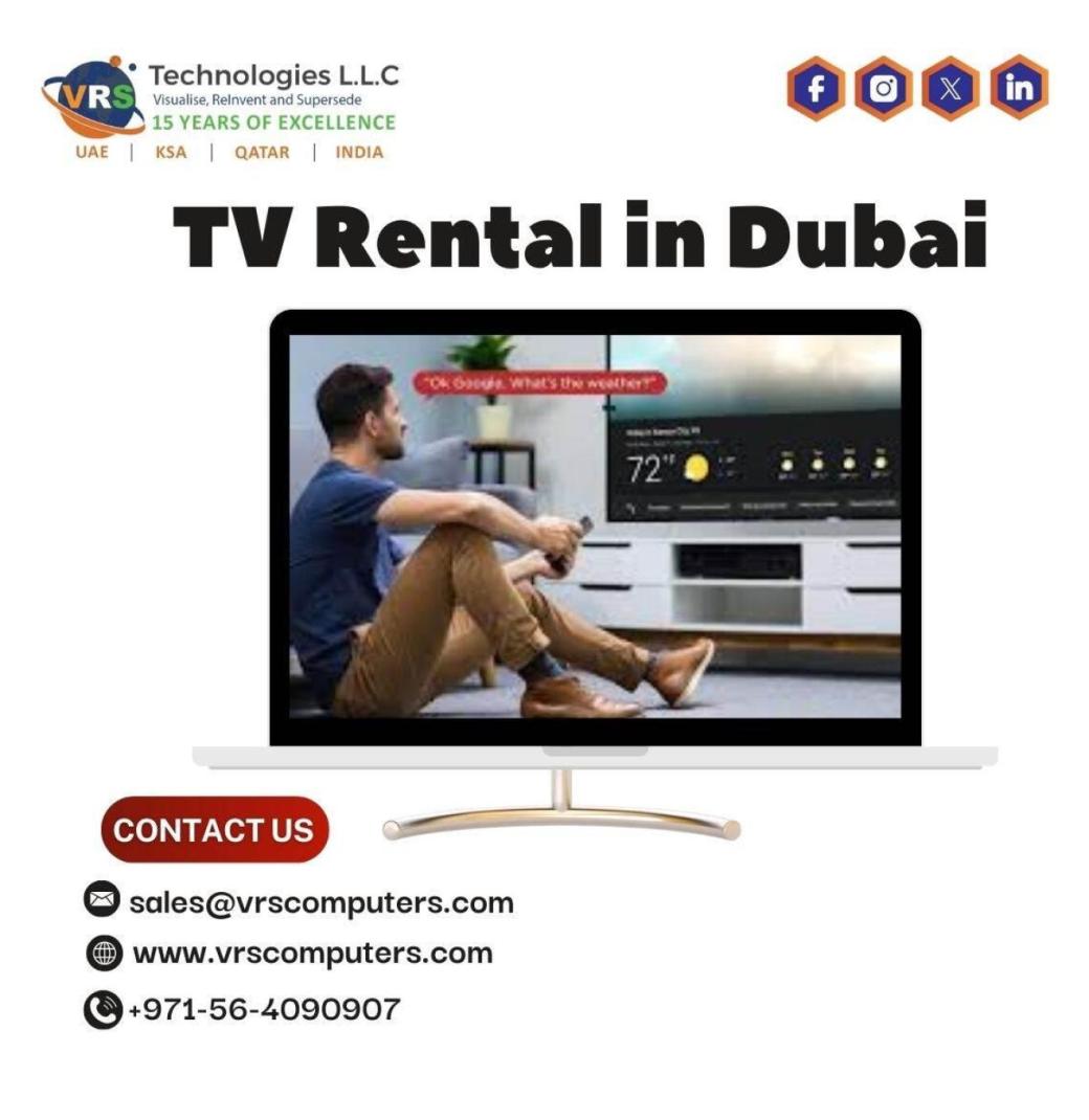 How Can Modern Events Gain an Edge with TV Rental in Dubai Today?