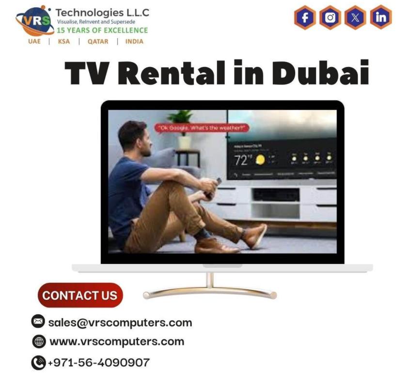How Can Modern Events Gain an Edge with TV Rental in Dubai Today?