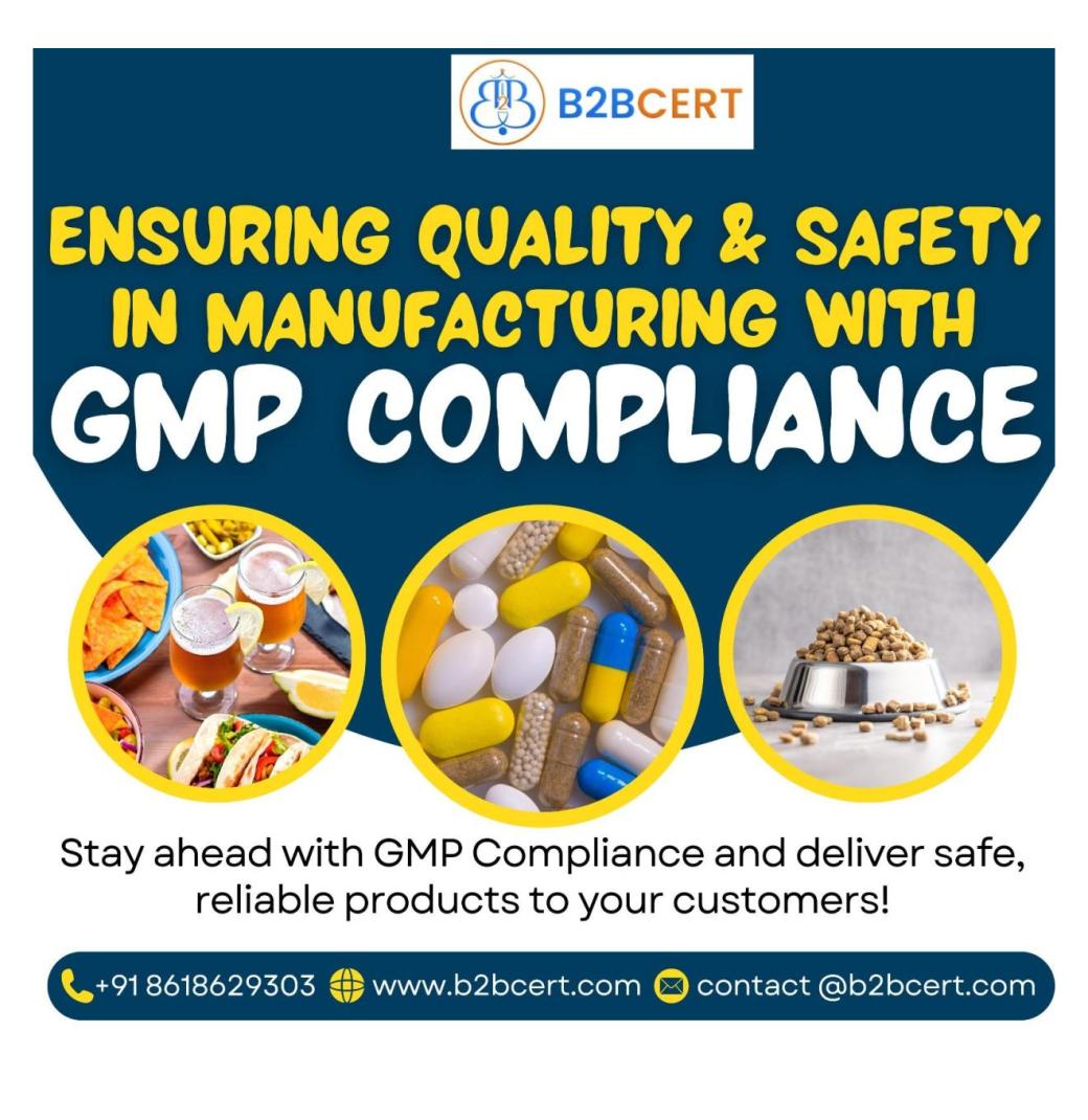 Ensure GMP Certification in Lebanon – B2BCert