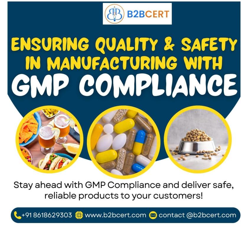 Ensure GMP Certification in Lebanon – B2BCert