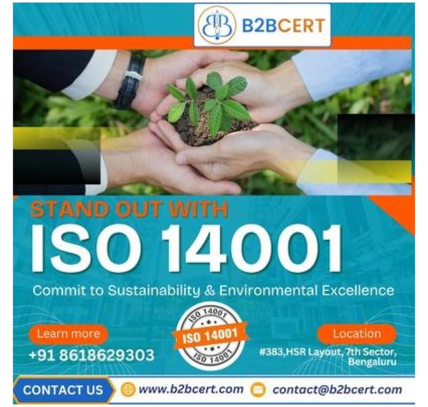 Get ISO 14001 Certification in Saudi Arabia – B2BCert