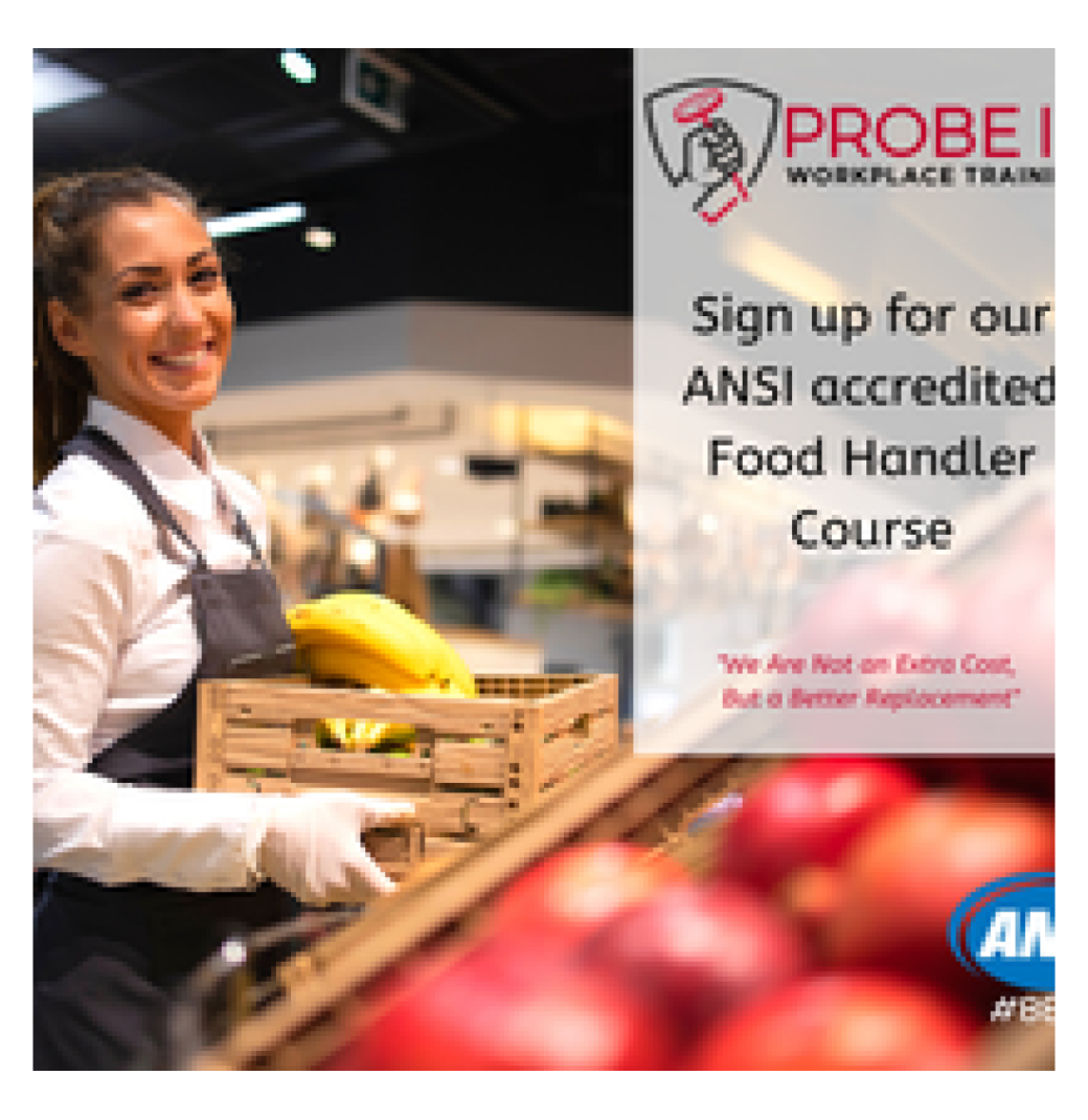 Get Your Food Handlers Certificate Today | PROBE IT - 2/2