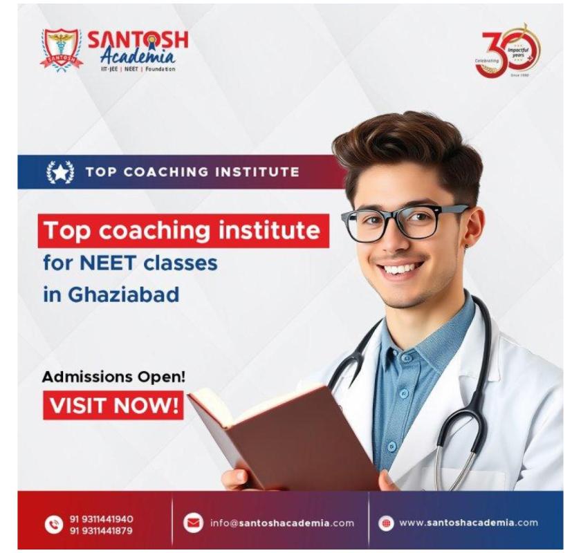 Top coaching institute for NEET classes in Ghaziabad for strong performance