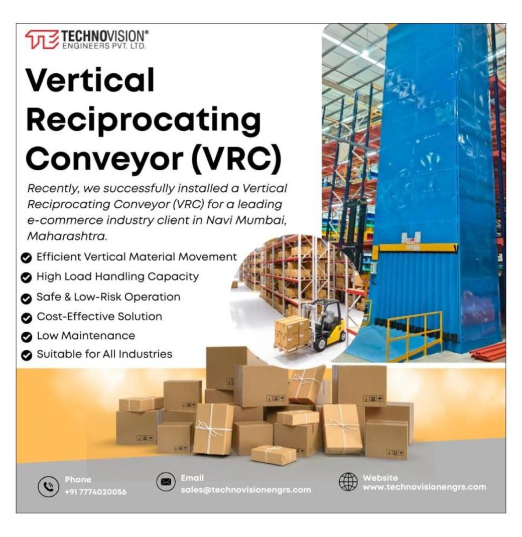 Vertical Lifting Conveyor: The Ultimate Solution for Efficient Vertical Material Handling