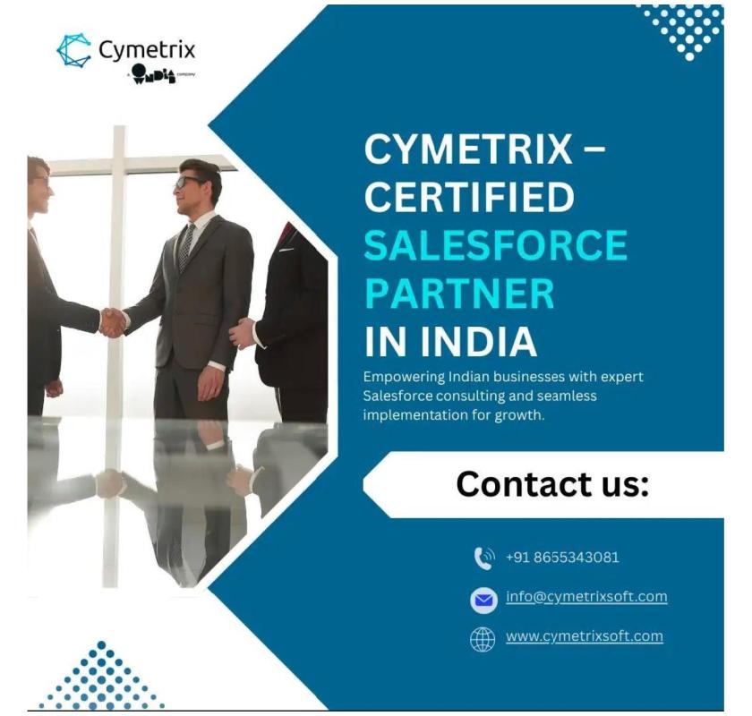 Salesforce Consulting Partners in India - Cymetrix