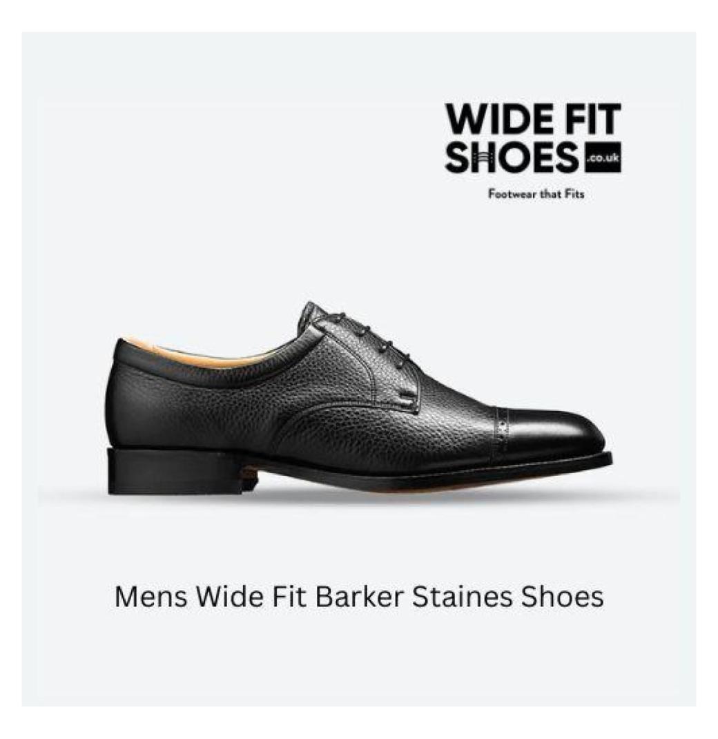Men’s Formal Shoes | Wide-Fit Formal Shoes for Wider Feet