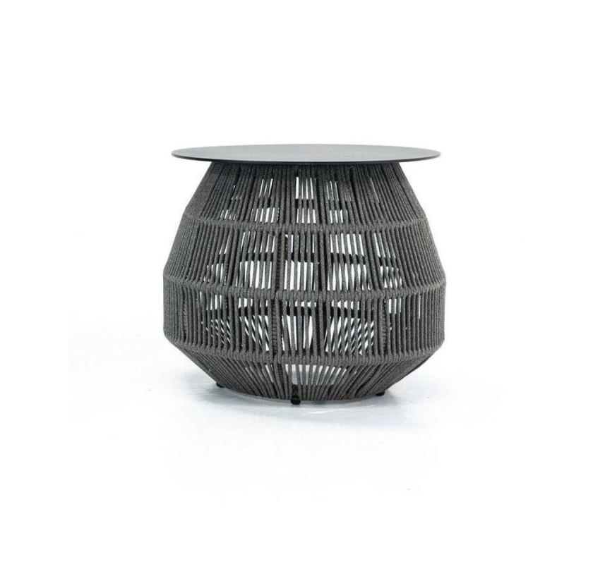 Stylish Round Outdoor Coffee Table for Patio & Garden 